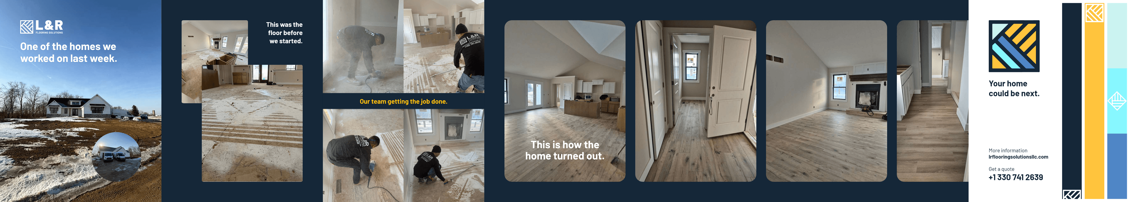 Before/after job carousel
