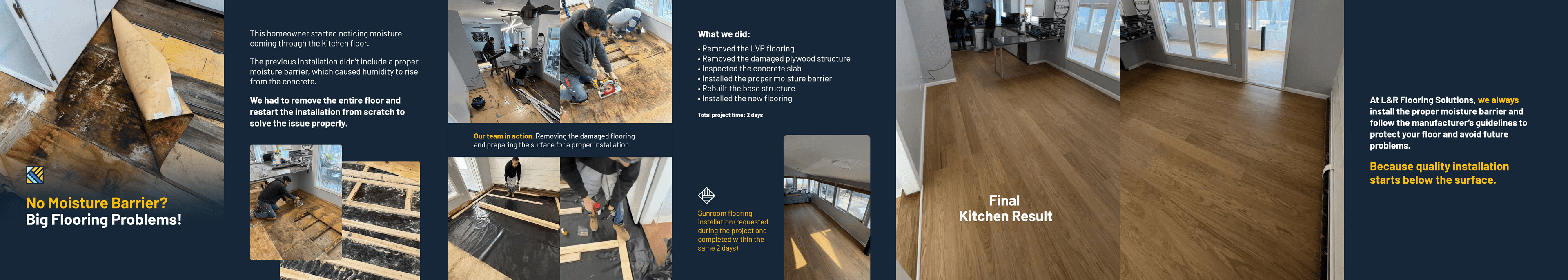 LR Flooring before/after carousel